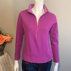 💜🩷Peter Millar 1/4 zip athletic top Small